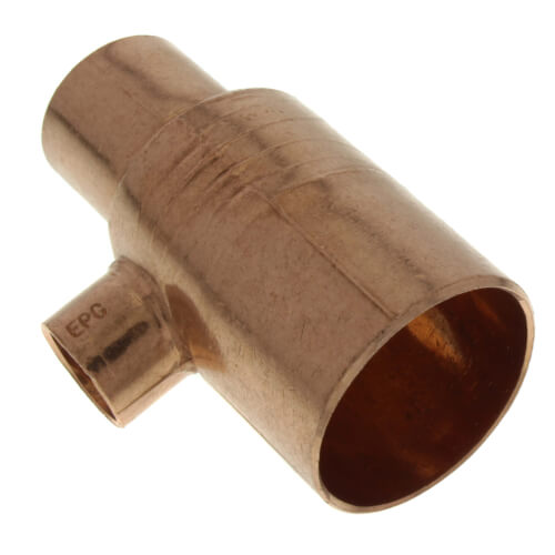Main product image of 1-1/4" x 3/4" x 1/2" CxCxC Reducing Tee