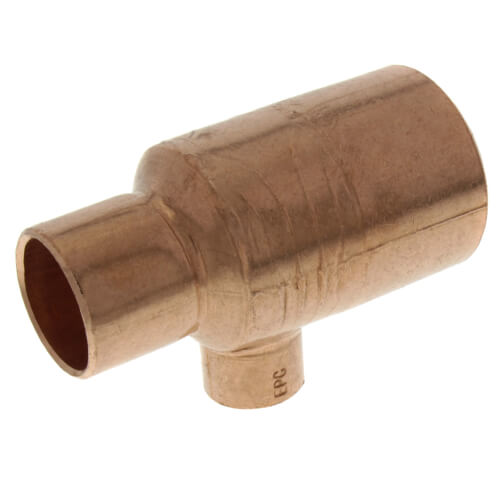 Main product image of 1-1/4" x 3/4" x 1/2" CxCxC Reducing Tee