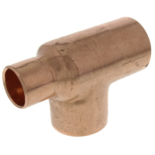 Main product image of 1-1/4" x 1/2" x 1-1/4" CxCxC Reducing Tee