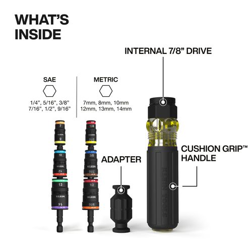 Main product image of 14-in-1 Impact-Rated Flip Socket Set