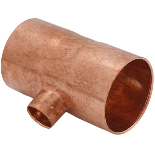 Main product image of 1-1/2" x 1-1/2" x 1/2" CxCxC Reducing Tee