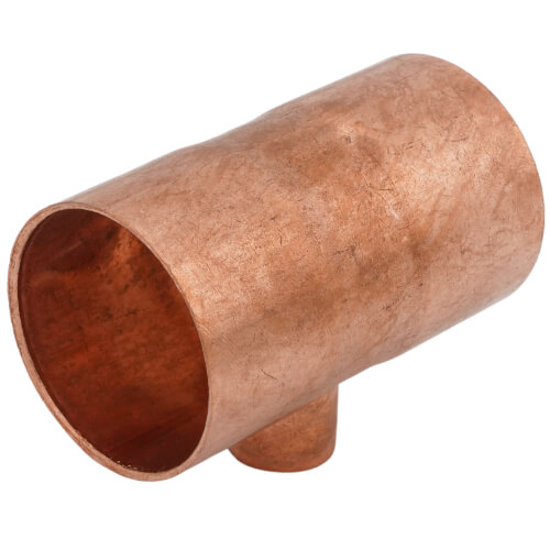 Main product image of 1-1/2" x 1-1/2" x 1/2" CxCxC Reducing Tee