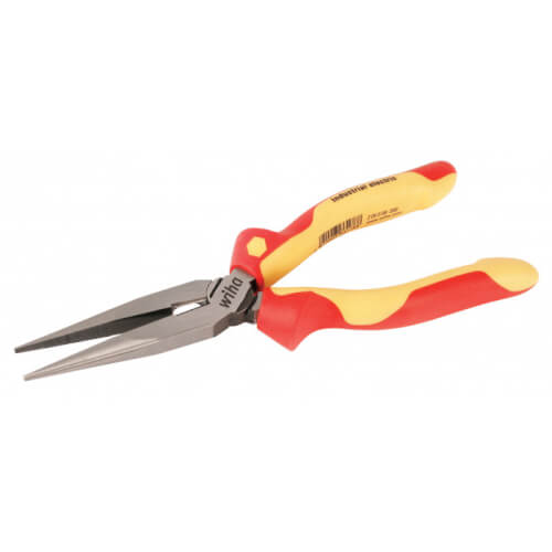 Main product image of 8" Insulated Industrial Long Nose Pliers