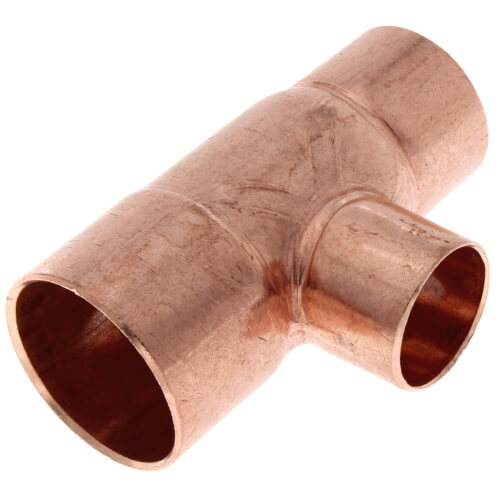 Main product image of 1-1/2" x 1-1/4" x 1" CxCxC Reducing Tee