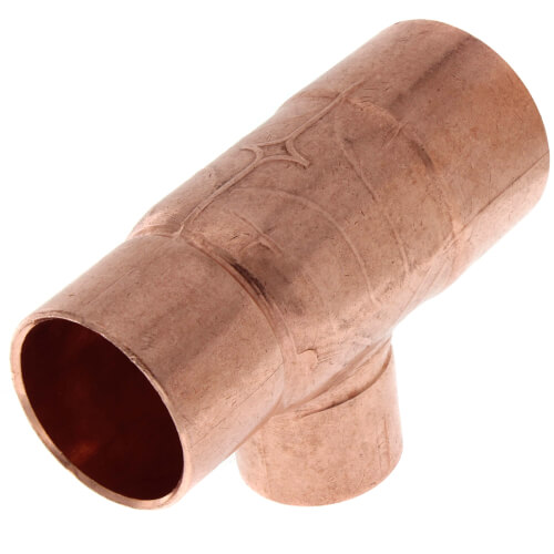 Main product image of 1-1/2" x 1-1/4" x 1" CxCxC Reducing Tee