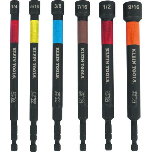 Main product image of 6-Piece Color-Coded Nut Setters Set - SAE