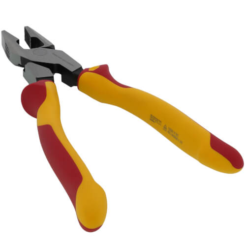 Main product image of 9-1/2" Insulated High Leverage NE Lineman's Pliers