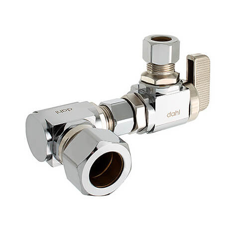 332386A Dahl 332386A 5/8" OD Compression x 3/8" OD Compression