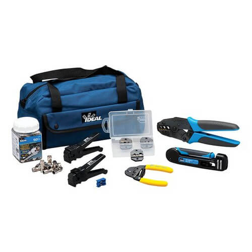 33410 Ideal 33410 RF Coax Crimp and Compression Kit