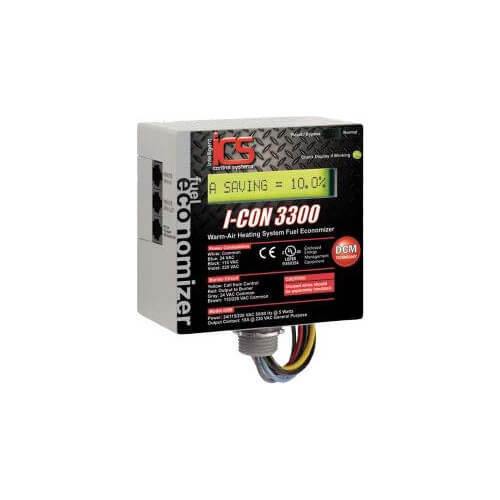 Main product image of I-CON 3300 Forced Air Heating System Fuel Economizer