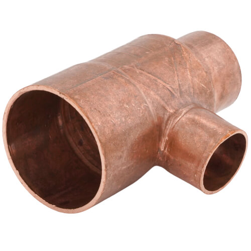 Main product image of 2" x 1-1/4" x 1" CxCxC Reducing Tee