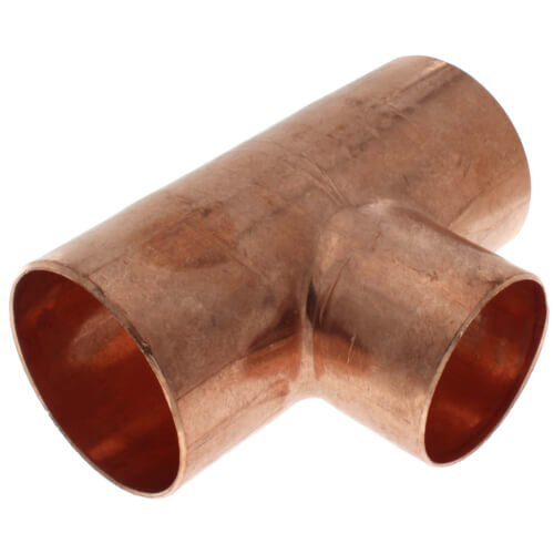 Main product image of 2-1/2" x 2-1/2" x 2" CxCxC Reducing Tee