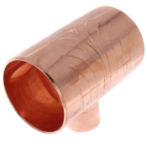 Main product image of 2-1/2" x 2-1/2" x 1" CxCxC Reducing Tee