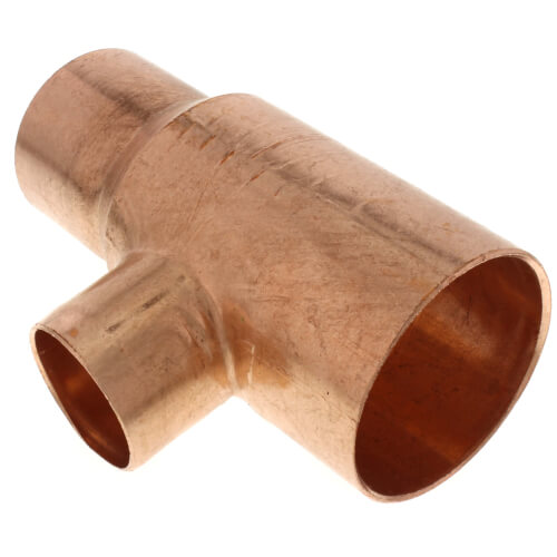 Main product image of 2-1/2" x 2" x 1-1/2" CxCxC Reducing Tee