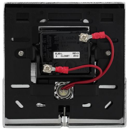 Main product image of EL595A Closet Sensor Wall Plate Kit (Chrome)