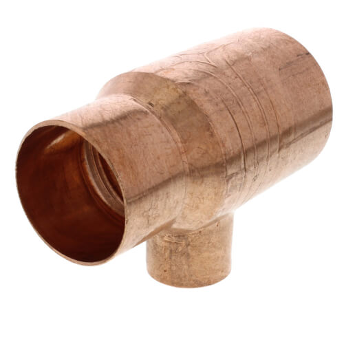 Main product image of 2-1/2" x 2" x 1-1/4" CxCxC Reducing Tee