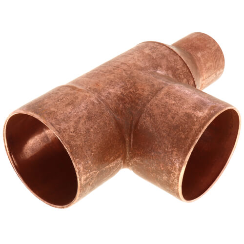 Main product image of 2-1/2" x 1-1/2" x 2-1/2" CxCxC Reducing Tee