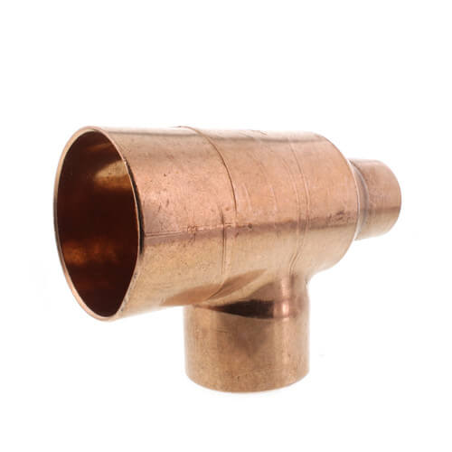 Main product image of 2-1/2" x 1-1/2" x 2" CxCxC Reducing Tee
