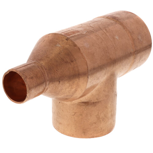 Main product image of 2-1/2" x 1" x 2-1/2" CxCxC Reducing Tee