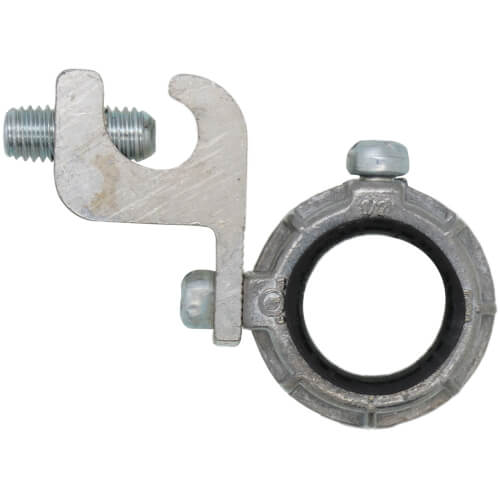 1/2" Zinc Die Cast Insulated Grounding Bushing w/ Lug