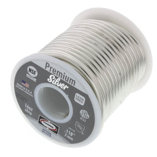 Main product image of Premier Silver Lead Free Wire Solder (1 lb. Spool)