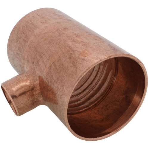 Main product image of 4" x 4" x 1-1/2" CxCxC Reducing Tee