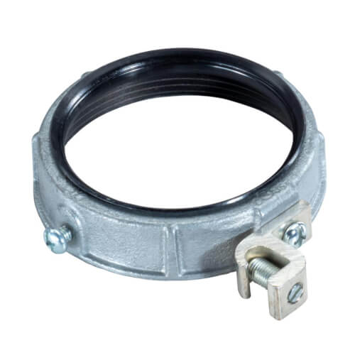 2" Solar Insulated Bonding Bushings, Malleable Iron - #14-2/0 Lug