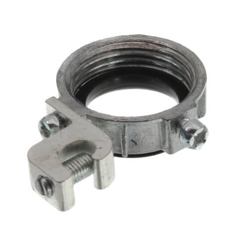 5" Insulated Malleable Iron Metallic Grounding Bushing w/ Lug