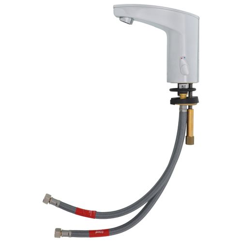 Main product image of Optima EAF-350 Battery-Powered Deck-Mounted Bathroom Faucet w/ Integrated Side Mixer (Polished Chrome), 3335111