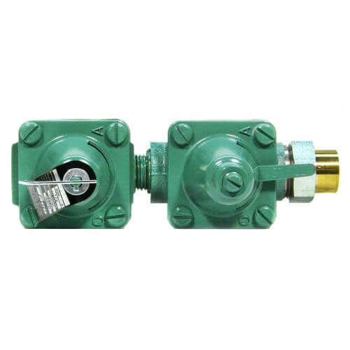 Main product image of 1/2" Cast Iron Pressure Reducing Dual Unit Valve (Press)