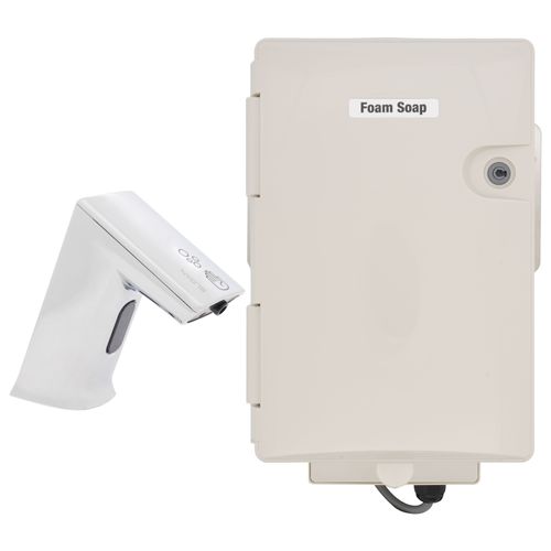 Main product image of ESD-400-CP Deck-Mounted Foam Soap Dispenser (Polished Chrome Finish)