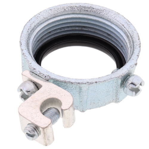 1-1/4" Malleable Iron Insulated Ground Bushing w/ Lug
