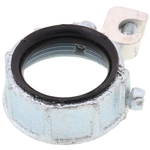 1-1/4" Malleable Iron Insulated Ground Bushing w/ Lug