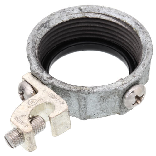 1-1/4" Solar Insulated Bonding Bushings, Malleable Iron, #14-4 Lug