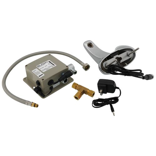 Main product image of SF-2300-PLG-TEE Plug Adapter Power Supply Back-Check Tee Mid Integrated Base Body Multi-Laminar Spray Infrared Sensor (Chrome), 3362116