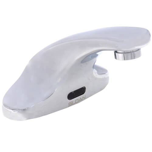 SF2350 Battery-Powered Deck-Mounted Mid Integrated Base Body Faucet (Polished Chrome)