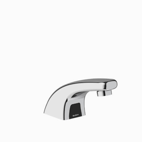 Main product image of Optima ETF-610-4 Box Transformer Powered Deck-Mounted Low Body Faucet Multi-Laminar Spray w/ 4" Trim Plate (Polished Chrome)