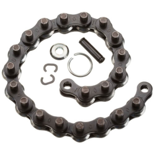 Replacement Chain Assembly for 206, 226, and 286 Soil Pipe Cutters, 1-1/2" to 6" Capacity