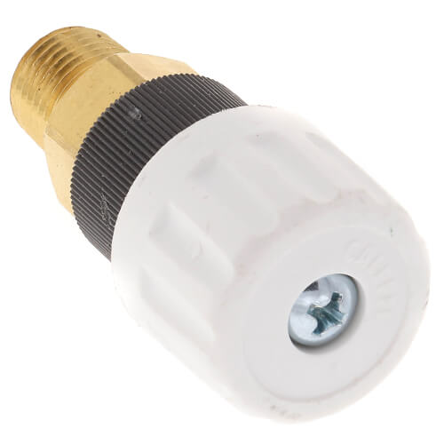 Main product image of 1/4" NPT Manual Air Vent w/ Metal Seal & Adjustable Outlet