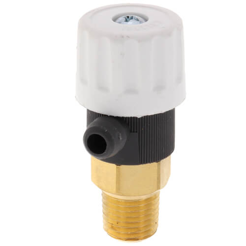 337221A Caleffi 337221A 1/4" NPT Manual Air Vent w/ Metal Seal & Adjustable Outlet