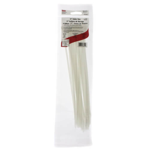 Main product image of 11" Nylon Cable Ties for 3" Diameter (bag of 25)