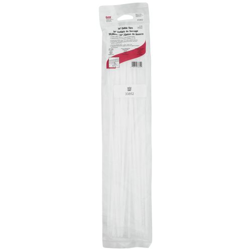 Main product image of 14" Nylon Cable Ties for 4" Diameter (bag of 25)