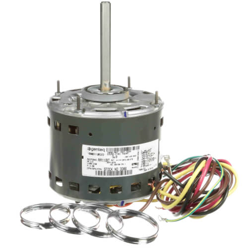 Main product image of 5-1/2" 2 Speed Direct Drive Furnace Motor 1/3 HP, 1075 RPM (208-230V)