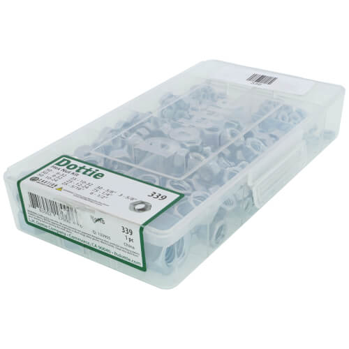 Main product image of #6, #8, #10, & #12 Assorted Hex Nut Kit
