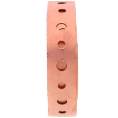 Main product image of 3/4" x 10' Copper-Plated Steel Hanger Strap, 24 Ga. - Bagged