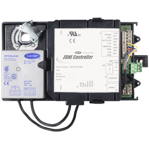 Main product image of Single Duct Air Terminal Zone Controller, 33ZCVAVTRM