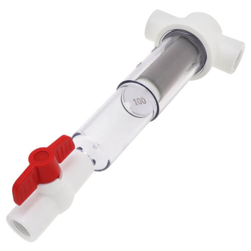 3/4" Stainless Steel Screened Sediment Trapper System (100 Mesh)