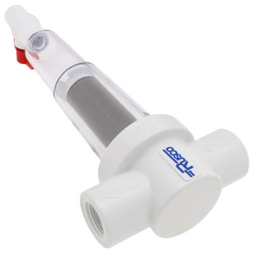 3/4" Stainless Steel Screened Sediment Trapper System (100 Mesh)
