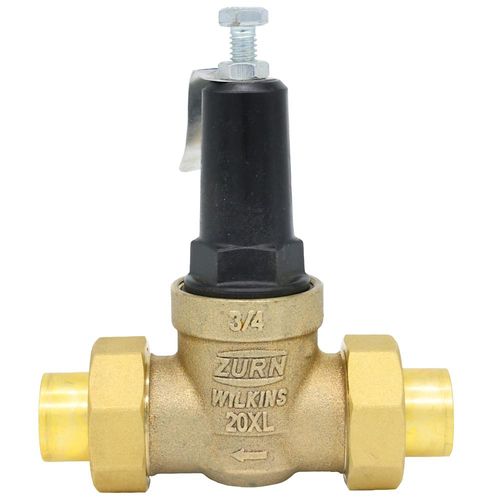 Main product image of 3/4" Double Female Copper Sweat Union 20XL Pressure Reducing Valve (LF)