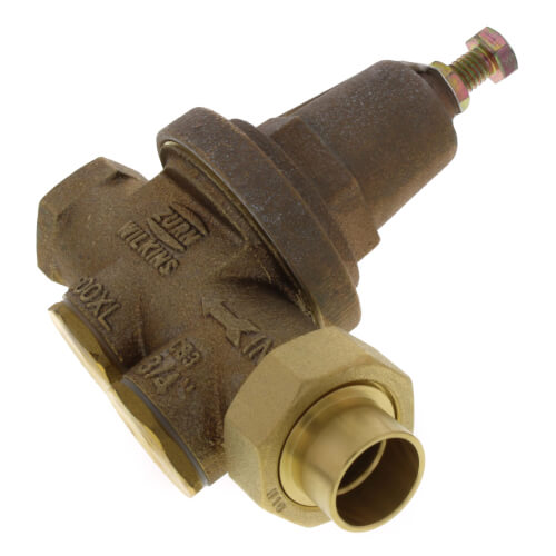 Main product image of 3/4" Lead Free Female Copper Sweat Union x FNPT Pressure Reducing Valve